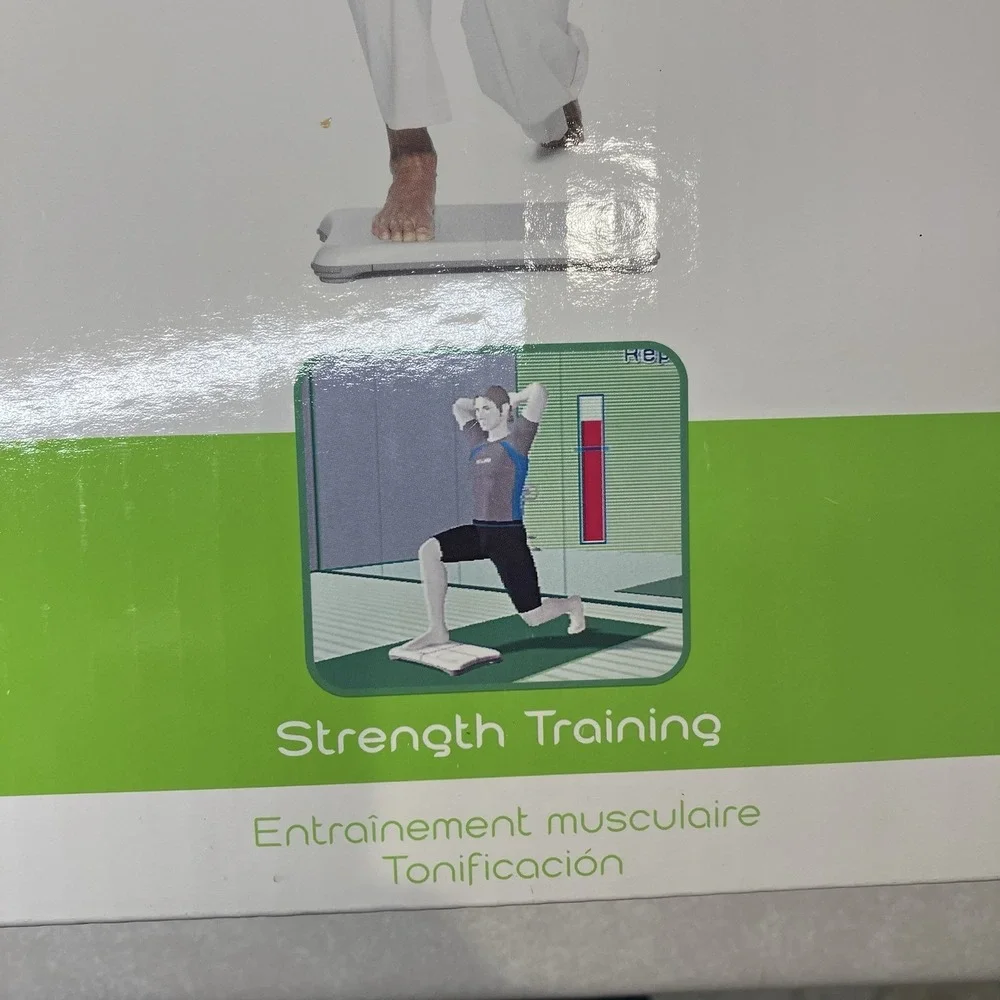 Nintendo Wii Fit Balance Board & Game Bundle Fitness Activity New In Box Sealed
